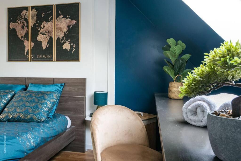 Appartement La Belle Echappee Parisienne - Gare - Hyper Centre à Les Mureaux Extérieur photo